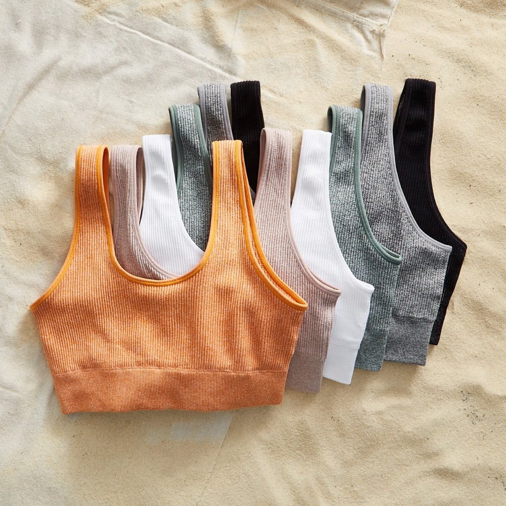 Black Aerie Chill Seamless Bralette